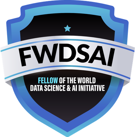 FWDSAI — Fellow of the World Data Science & AI Initiative badge